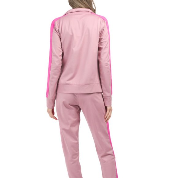 NEW UNDER ARMOUR Tricot Tracksuit pink 462sn - Picture 2 of 3